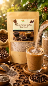 (BUY 1 GET 1) CLOVES HERBAL COFFEE CHIA SEED 100g Herbal Coffee Natural Energy Drink for Morning Routine acid-free coffee