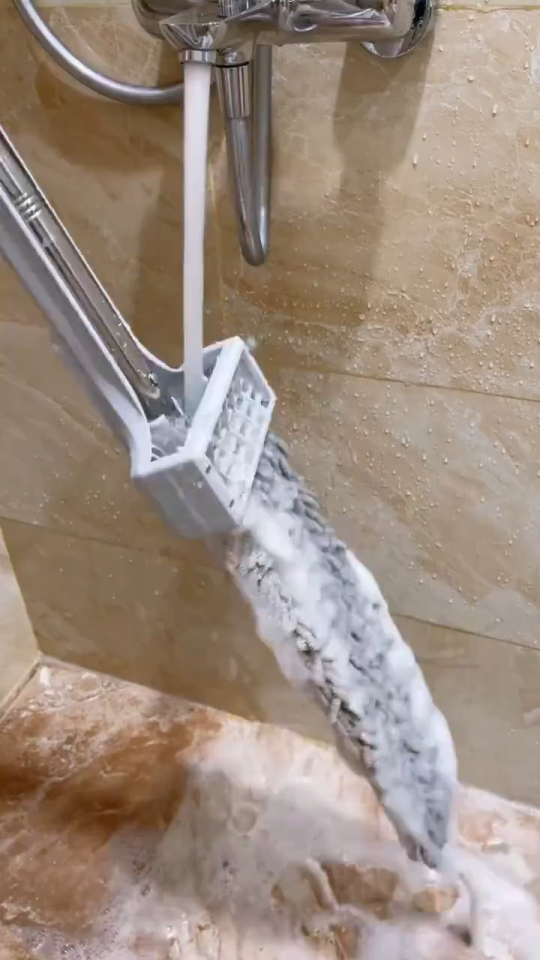 Chổi Lau Nhà Tự Vắt San Hô 45cm Chổi Lau Nhà Thông Minh Xoay 360 độ Chổi Lau Nhà San Hô