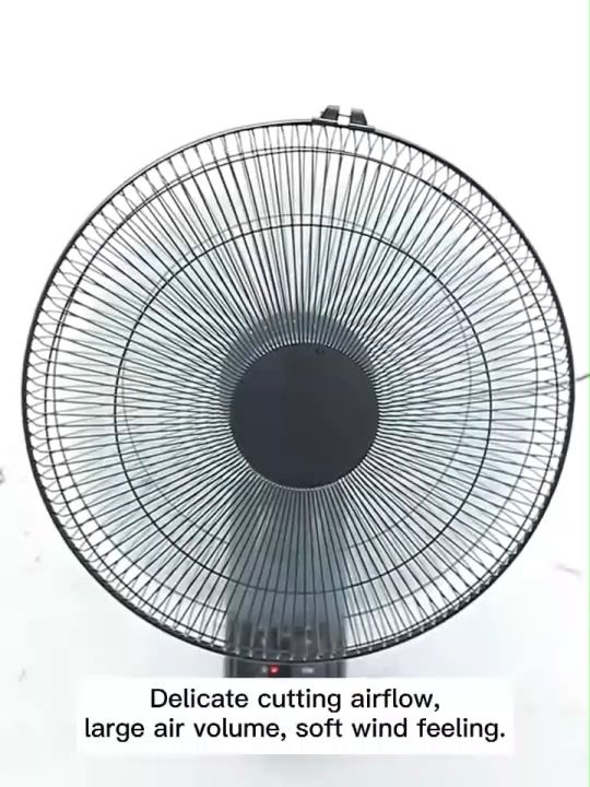 Household Wall Mount Fans Remote Control 90 Degree 12 Speed Setting Neck  Fan Remote Control Silent Cooling Good Sleep Portable Remote Control