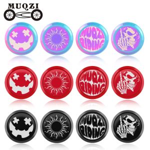 MUQZI | MUQZI 1 Pair Handlebar End Cap MTB Road Bicycle aluminum alloy Handle Grips End Plug Covers