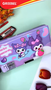 GREEBEL Kotak Pensil Multifungsi Mainan 3D Kartun (81010)  / Tempat Pensil Serutan Lucu  / Pencil Case / Pensil Bag Anak Mainan 3D Sekolah