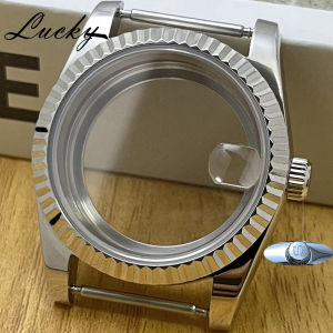 NH35 NH36 Watch Accessories 36mm/40mm S Crown Watch Case Sapphire Crystal For NH34 NH35 NH36 NH38 Movement Fit 28.5mm Dial