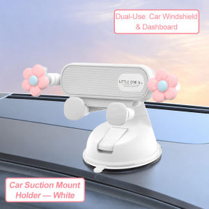 Cartoon Cute Car Phone Holder Dashboard Car Windshield Phone Stand Mount Auto Interior Navigation Mounting Stands For All Phone