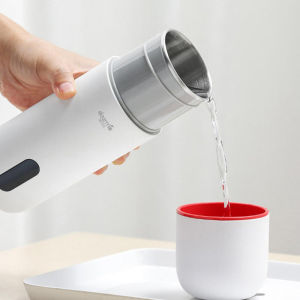 Deerma DR035S Portable Water Heating Electric Kettle Coffee Milk Warmer Heating Cup 350ml