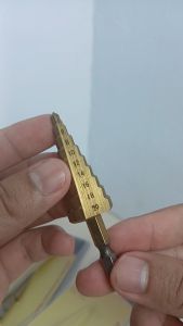 Mata Bor 4 - 20 STEP DRILL Dril Mata Bor Pagoda Besi Kerucut Cone Drill Hole Saw Original