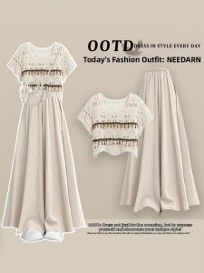 NEEDARNA | Summer Loose Boho Ethnic Style Outfit Set