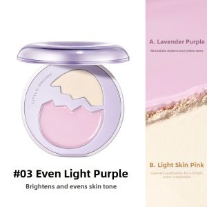 LITTLE ONDINE | Face Highlighting Contouring Matte Dual-color Highlighter