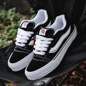 Sepatu Vans Vault UA Knu-Skool VR3 Lx Imran Potato Black White Vans1 Knu Skool Black White Terbaru