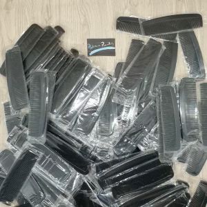 POCKET HAIR COMB Plastic / Sisir Rambut Saku Plastik / Travel Size Travelling Kit / Ukuran Mini Small Medium Big / Kecil Sedang Besar / Anak Dewasa Pria Wanita / Anti Kusut Rontok Salon Pomade / Beauty Tools Alat Kecantikan / Accessories Aksesoris Series