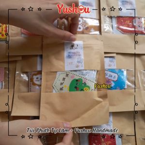 Móc Khóa Yushou Nguyện Vọng - Bộ thủ công DIY - Mẫu 12 (Kiểu Omamori) Có sẵn