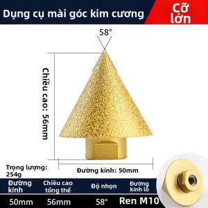 DAIENGONGJU | Mũi Mài Đá Cẩm Thạch Quartz