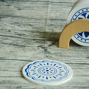 Tea Coaster Coffee Coaster Beautiful Coaster Wooden Coaster Cup Coaster Alas Cawan Table Placemat