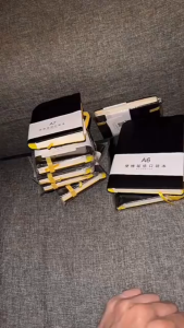 PRADO MALAYSIA Leather Cover A6 A7 Pocket Size Notebook Student Journal Daily Handy Notebook Weekly Monthly Diary Book Traveler Organizer Planner Buku Nota Buku Catatan 笔记本