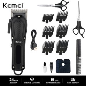 Kemei Hair Clippers for Men Professional - Cordless&Corded Barber Clippers for Hair Cutting & Grooming Rechargeable Beard Trimmer