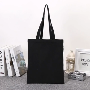 Flannel Plain Tote bag Shopping bag Tote Bag For Women Fashionable Korean Color Plain Canvas Bag