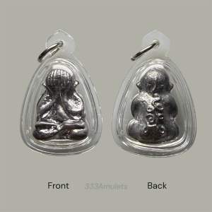 R220 Phra Pidta wet iron Buddhism thai amulet religious pendants 333amulets