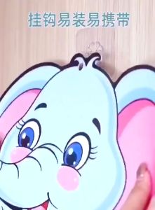 BEVAVAR Dart Bola Anak Cartoon Papan Panah Dart Board Mainan Lucu Lempar Bola Panah Anak Edukasi Activity