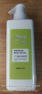 Handbody Macora Glows Brightening Body Serum with Apple StemCell Netto 250ml