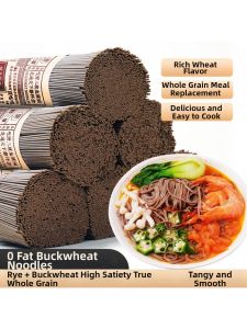 Instant Buckwheat Noodles 0 Fat Whole Wheat Replacement