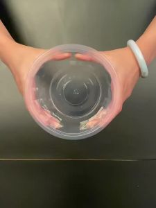 Disposable Thick Plastic Soup Rice Container With Lid