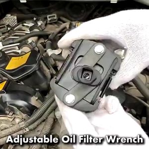60-80mm / 80mm-105mm Adjustable Two Way Oil Filter Removal Wrench Opener Car Van Pembuka Penapis Minyak Kereta