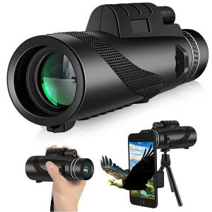 ⚡PH deliveryIn stock⚡High Power Monocular Telescope 80X100 HD Long Range BAK4 Prism Night Vision Binocular with Tripod Phone Clip Outdoor【Outdoor Sports Goods】
