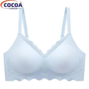 COCOAFashion Soft Support Push Up Bra Women One-piece Seamless Comfort Bra Non-wired Adjustable Bra Lingerie