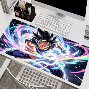 Bandai | Mouse Pad DBZ E-sports Players Mousepad Gamer Rubber Keyboard Pad 90x40cm Office Computer Mouse Mat Dragon Ball Anime Desk Mat