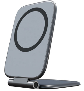 iLepo | Foldable Magnetic Phone Stand 3M Adhesive Magnetic Mount for Car Dashboard Desk Compatible for MagSafe Phones