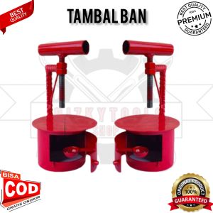 SEPAKET alat tambal ban bakar motor tambal ban tubles tempel ban motor