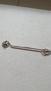 [FERRUM] Hak Angin Jendela Penahan Penyangga Jendela 8\" Inch 20cm Steel Finishing Satin Nikel Proyek