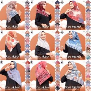 MURAH ! HIJAB VOAL MULAN LC SQUARE 115x115cm BAHAN VOAL PREMIUM UMAMA LASERCUT JILBAB LASER CUT KERUDUNG PEREMPUAN CEWE SEGI EMPAT PERSEGI WANITA