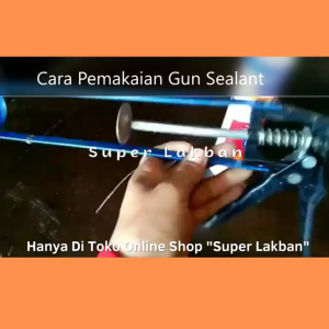 Alat Tembak Silikon Sealant Tabung Caulking Gun Simple Praktis & Kuat