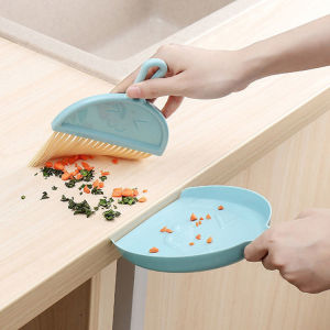 [FREESHIP] Bộ Chổi Và Đồ Hốt Rác Mini Vệ Sinh Nhỏ Gọn Tiện Lợi Cho Văn Phòng