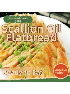 Multi-scallion Handmade Pancake