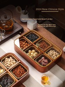 CRISTALGLASS | Luxurious Chinese Style Storage Box Wood