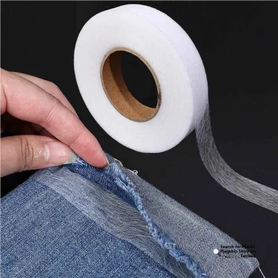 gumahus | Double-sided Adhesive Interfacing Heat Melt Interfacing Pant Hemming Tape Shortening Fabric Double-sided Tape Clothing Adhesive Strip