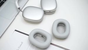 For AirPods Max Replacement Leather Earpads Headphones Memory Foam Sleeve Earphone Earmuff