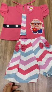 Setelan Labubu Anak Bayi Perempuan Usia 6 sampai 12 Bulan | Set Baby