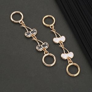 Fashion Alloy Bag Chain Cherry Shaped Detachable Bag Belt Shoulder Bag Strap Extender Bag Accessories