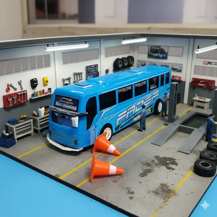 BUS RKC Modifan || Model FADEL Ratu Pandora full Variasi | Lazada Indonesia