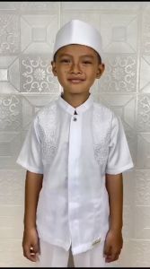 AGNINA KOKO PUTIH COUPLE LENGAN PENDEK 2025