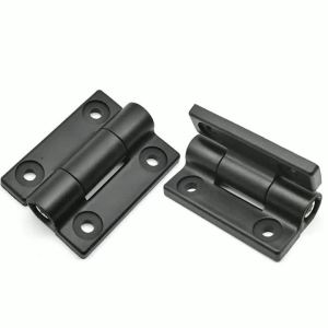 2PCS Pre-Drilled Adjustable Torque Hinge with Silent Damping and Full-Range Stop Positioning for Home Projects