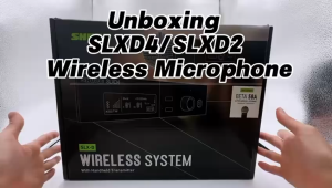 Professional Diversity UHF SLXD4/SLXD2 Wireless Microphone System