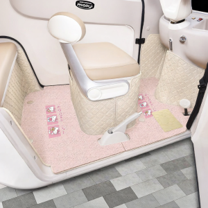 Vehicle Customization Decoration Foot Mats for Daxian Lonaotou Dual Gear Electric Tricycle