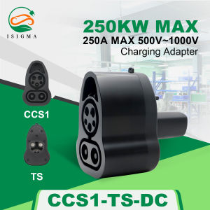CCS1 to TS-NACS Adapter 250A DC Fast Charging for Tesla Model 3/X/Y EV Charging Connector Converter Support CCS1 Charger Station