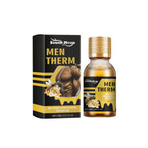 South Moon Bee Venom Enhancer Oil Men Chest Muscles Bee Venom Oil Chest Fat Reduction Gynecomastia Shaping Strengthen Chest Muscle Firm Massage Heating Oil Skin Care(15ml)