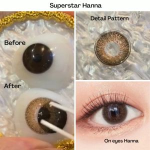 [KOREAN] BUY 1 GET 3 Superstar Hanna Softlens Warna Premium