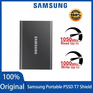 samsung t7 shield Portable SSD External Storage - 1TB 2TB 4TB 6TB 8TB 10TB Options Sleek Aluminum Body 1050MB/s Speed via USB 3.2 Gen 2