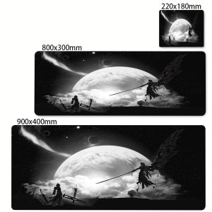 Bandai | Gamer PC Laptop Desk Mat Final Fantasy XIV Endwalker Large Mouse Pad Computer Keyboard Mouse Mat Office Accessories Table Mats